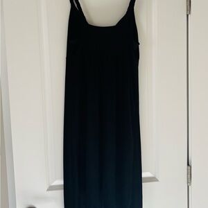 FYLO Black Maxi Slip Dress